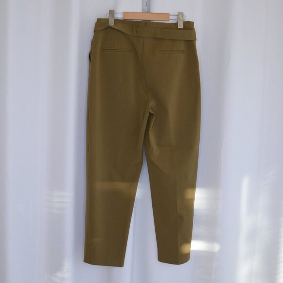 Topshop Tie Waist Trousers Sz 8 - Picture 3 of 7